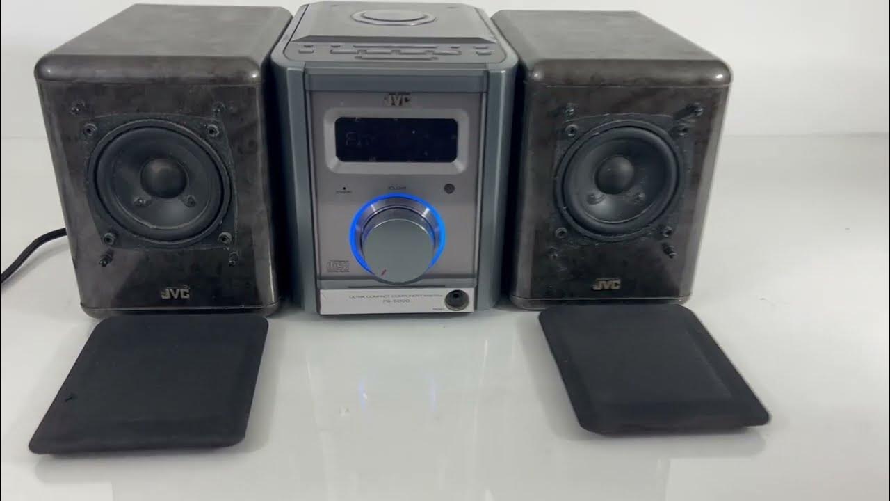 JVC FS5000 Mini Stereo w/ SPUX5000 Speakers YouTube