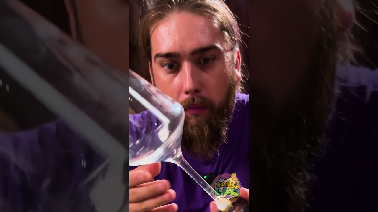 Liquid That Defies Gravity 😱 Even a Sommelier Can’t Top This Trick!