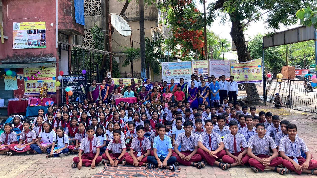 #school | ऋषि वाल्मिकी विद्यालयाचा जल्लोष | RV COLLEGE  JALLHOSH | प्रवेशोत्सव 2024-25