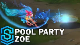 Pool Party Zoe Skin Spotlight - League of Legends