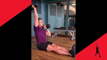 Alternating Dumbbell Z-Press