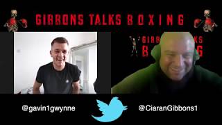 GAVIN GWYNNE EXCLUSIVE!! on fighting at Matchroom HQ vs JAMES TENNYSON with no crowd !
