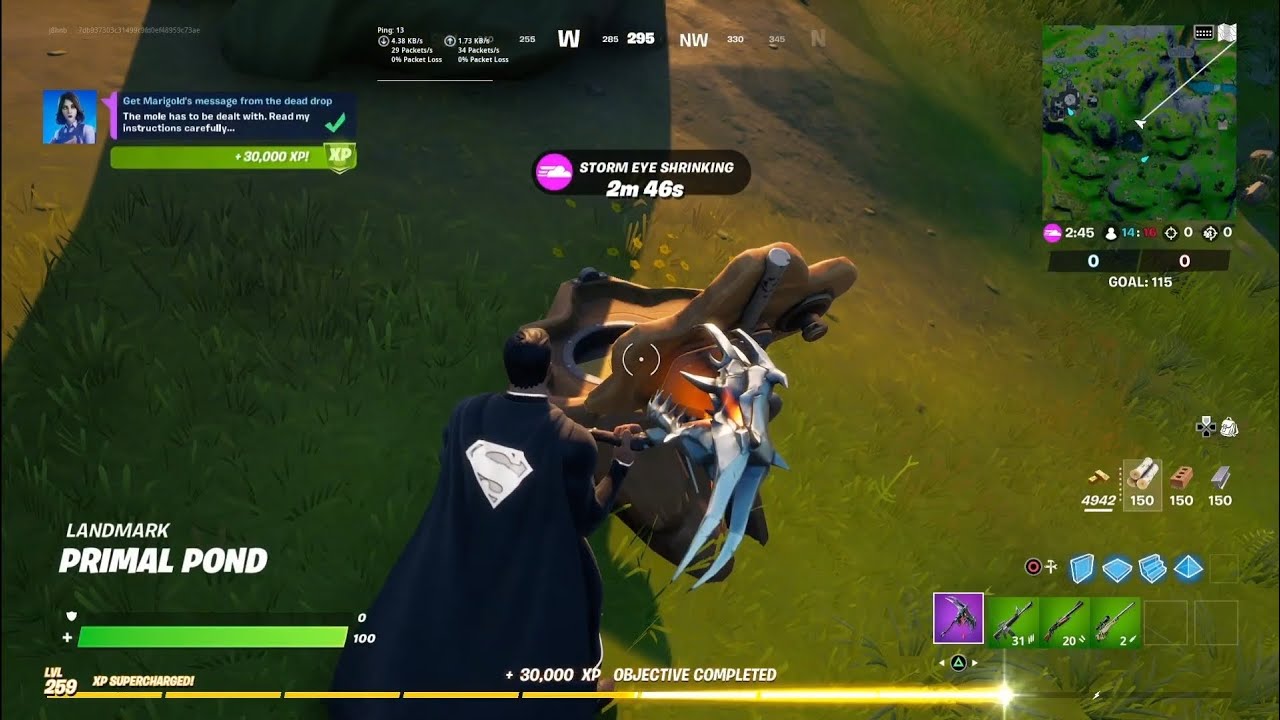 Fortnite - Get Marigolds Message From The Dead Drop (Season 7 Week 13 Challenges)