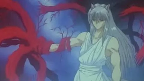 Kurama awakens his Demon Fox form