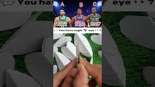 99% Can’t Guess the Card! A, B or C 🏀 (Basketball Quiz) #shorts