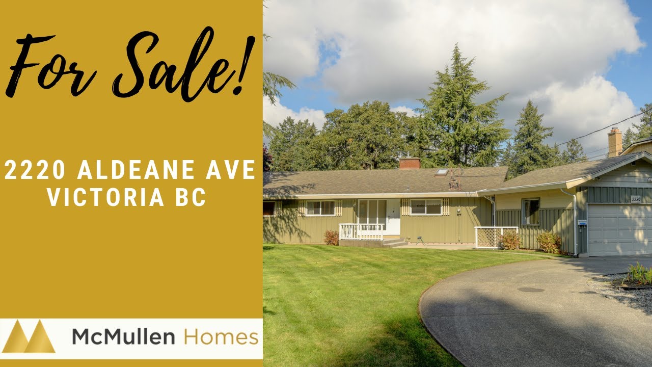 McMullen Homes 2220 Aldeane Ave Homes for Sale Victoria BC YouTube