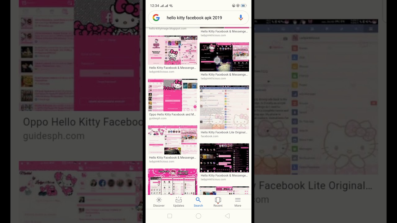 Oppo Hello Kitty Facebook and Messenger Installation