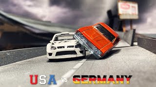 USA vs Germany Round 3 Diecast Racing