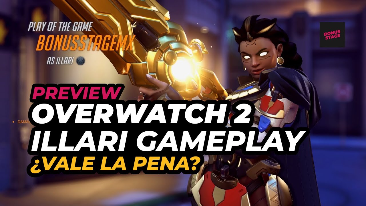 Blizzard anuncia Illari, nova heroína de suporte de Overwatch 2