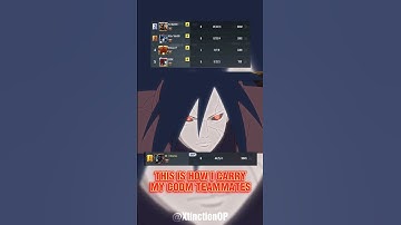 This is how I carry my teammates in CODM