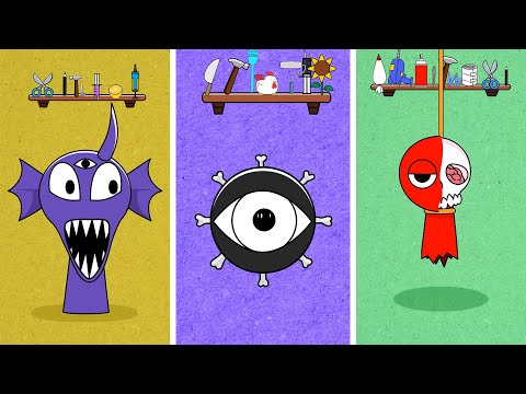 Incredibox Sprunki Rescue Durple, Mr Sun, Raddy #sprunki #sprunkiincredibox #incredibox