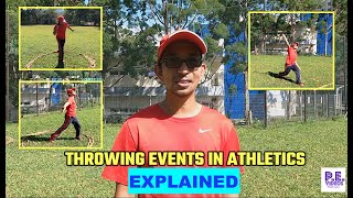 Throwing events in athletics