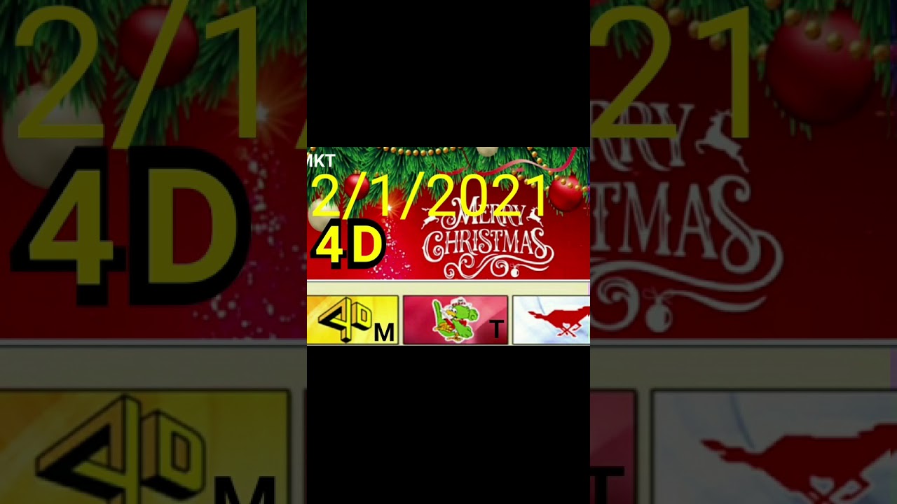 2 1 2021 4d Toto Magnum 4d Toto 4d100 Mari Superfooty Number 40 Number Of Er 2 1 2021 Youtube