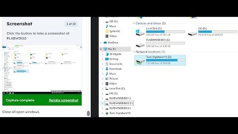 Live Virtual Machine Lab 7-1: Configuring Networking Settings on a Windows Device