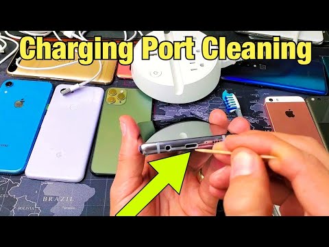 Video: Maaari bang linisin ng Apple ang aking charging port?