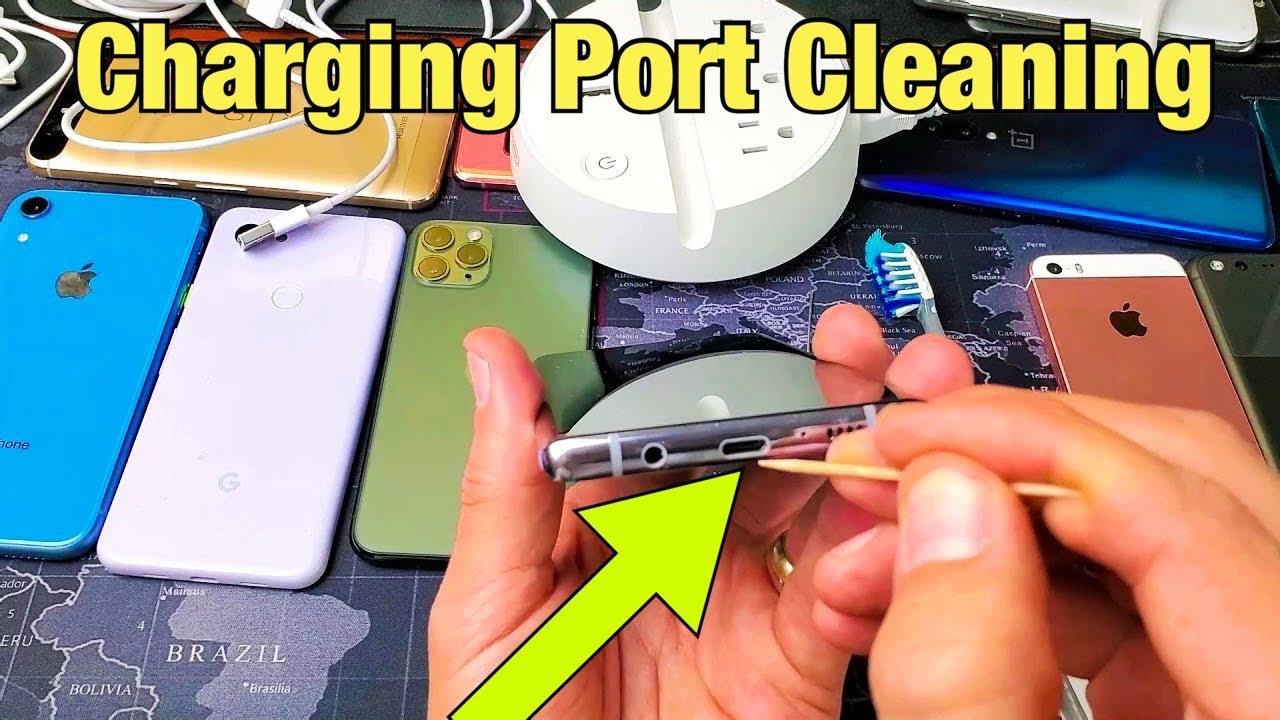 How to clean your Android's or iPhone's charging port