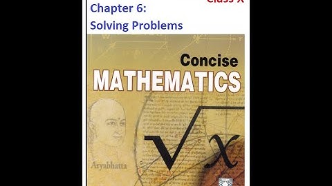 Class 10 Solving Problems Ex 6E (Homework questions)