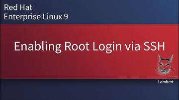 Enabling Root Login via SSH | RHEL8 | RHEL9 | Tech Lambert Tutorial