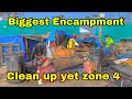 update || Biggest Homeless Encampment clean up yet Zone 4 in Venice Beach California