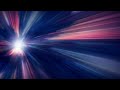 White Red Hyperspace Light Tunnel Loop 4K