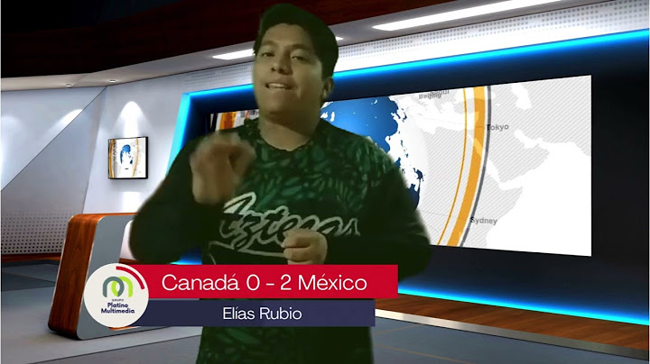 Canadá 0 -  2 México Resumen por Elías Rubio