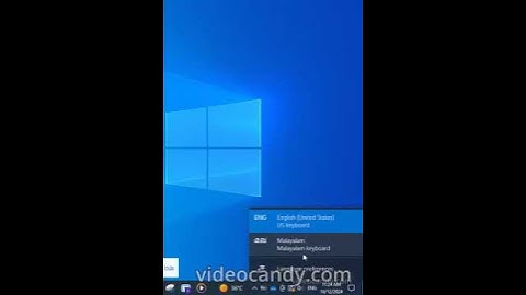 Quickly Change Keyboard Language in Windows! #WindowsTip