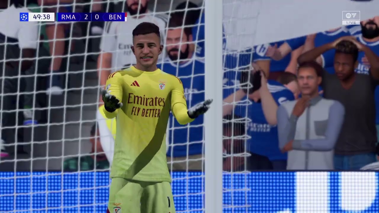 EA SPORTS FC 26 sl Benfica vs Real madrid