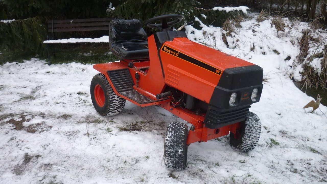 Westwood T1200 Walkaround in the Snow YouTube