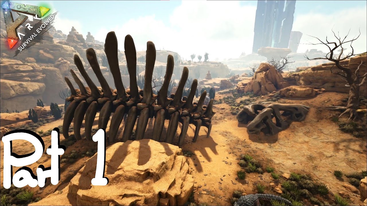 踏足焦土 | ARK : Survival Evolved - Scorched Earth 《方舟 : 生存进化 焦土》 Part 1 ...