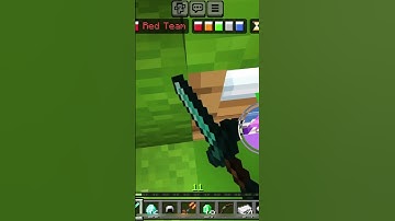 1v2 #minecraft #bedwars