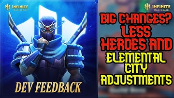 Devs Feedback Big Miracle Adjustment And Elemental City Changes? - Infinite Magicraid