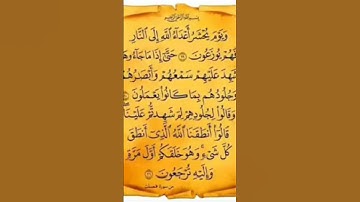 تلاوة الأستاذ أبوعلي صوابه { ونجينا الذين آمنوا وكانوا يتقون