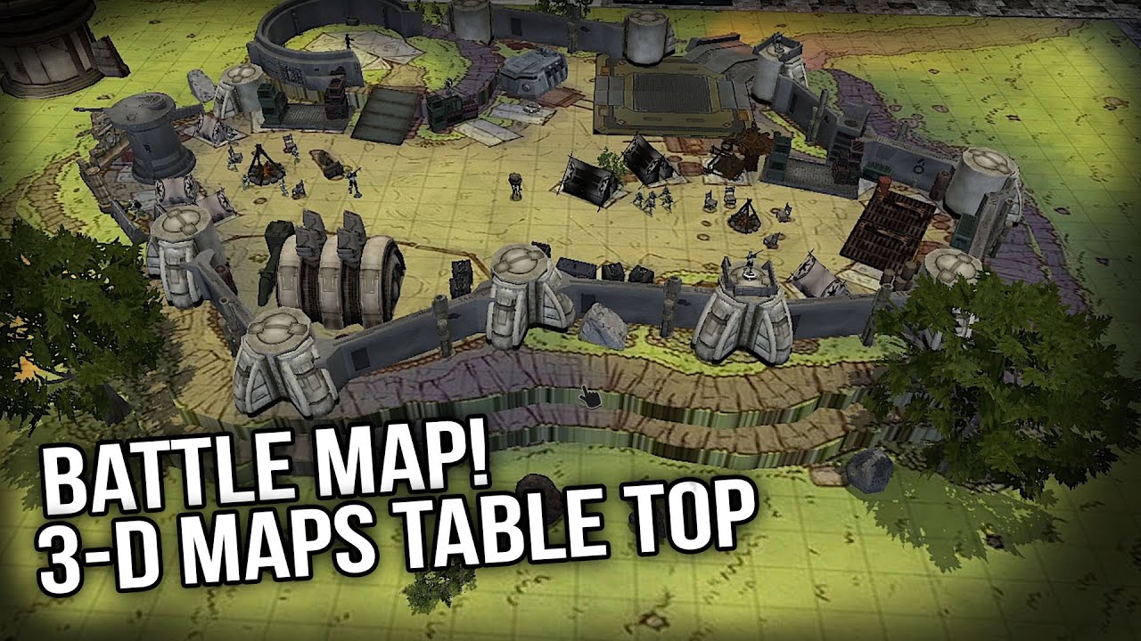 Tabletop How To Make A 3d Battle Map Youtube