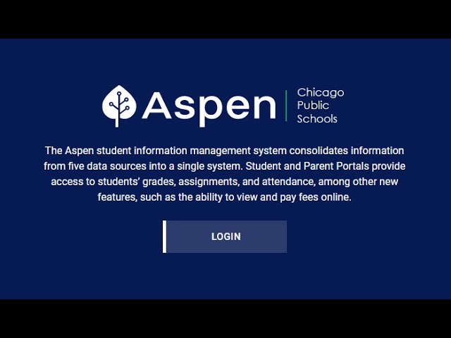 Eng Parent Portal Aspen Chicago Public Schools Youtube