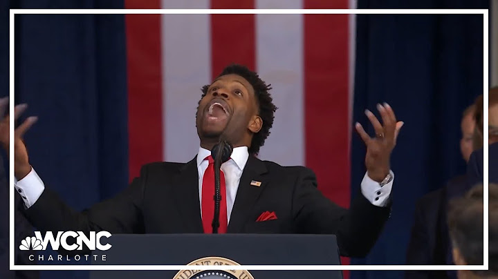 Benediction from Lorenzo Sewell at Trump's Inauguration Ceremony