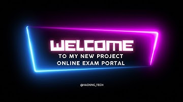 Online exam portal project using spring boot