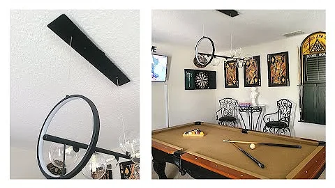 Billards | Loft Game Refresh with Homary Light Fix...