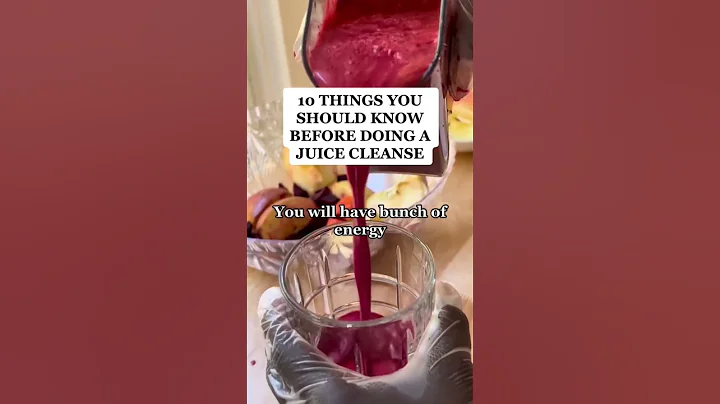 TOP 10 Benefits of doing a JUICE CLEANSE #juicing #holistichealth #juicecleanse