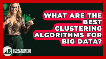 What Are The Best Clustering Algorithms For Big Data? - The Friendly Statistician