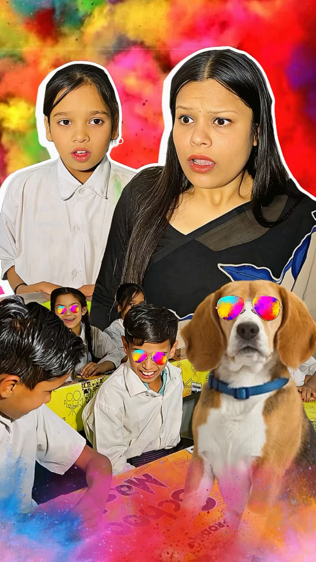 Save Animals ?? Happy Holi❤️? #shorts #dog #emotional #holi #funny