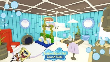 Spongebob Squarepants Themed Tiny Home Speed Build 🍍 Roblox Adopt Me!