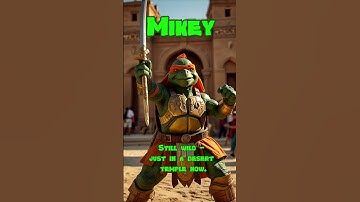TMNT in Ancient Egypt #tmnt #AIArt #Egypt #Shorts #leonardo #donatello  #michelangelo #raphael