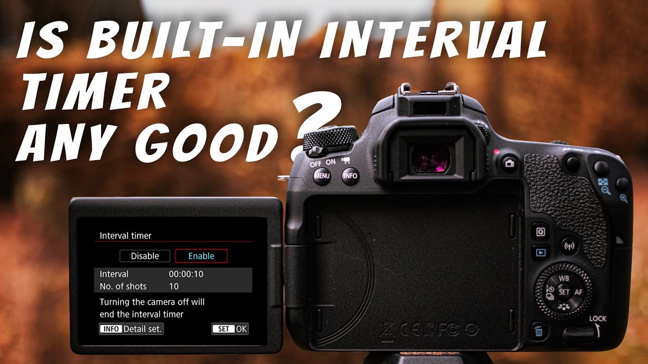 uregelmæssig realistisk metan 5 REASONS why external intervalometer is better than built-in interval timer  on Canon cameras - YouTube