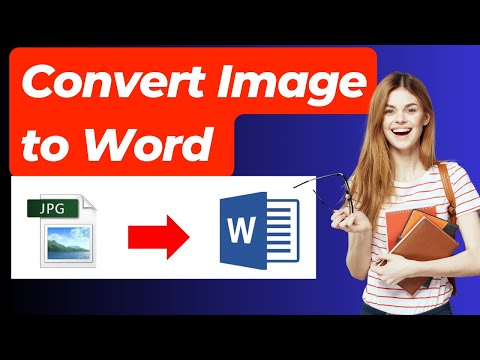 How to Convert Image to Word Document | Convert JPG to Word