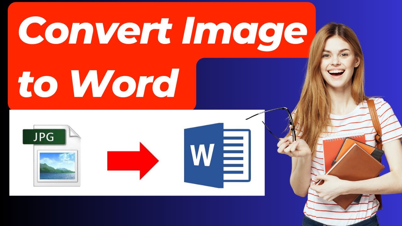 How To Convert Image To Word Document Convert To Word Convert