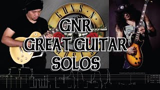 SLASH Guns N Roses Great Guitar Solos