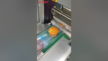 Bakery Items Packing Machine!! Horizontal Flow Wrap #shorts #packagingmachine