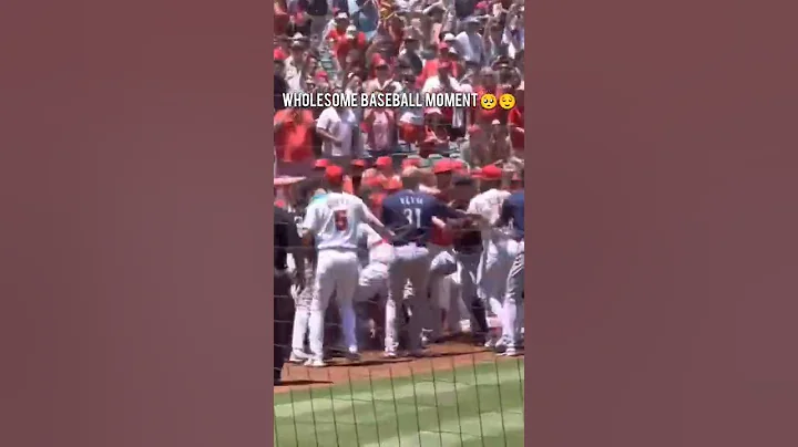 A Very Wholesome Baseball Moment 🥺 #mlb #shorts