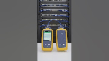 Copper Patch Cord Fluke Channel Testing #fluke #networktest #shorts