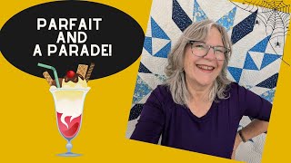 картинка: Время для парфе! И парада лоскутных одеял!